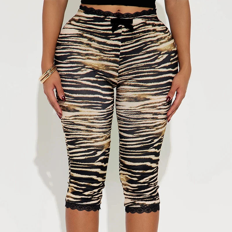 Leopard Print Capri