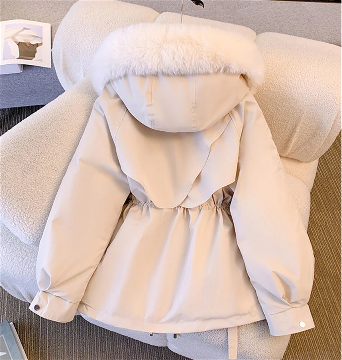 Winter Hooded Drawstring Jackets