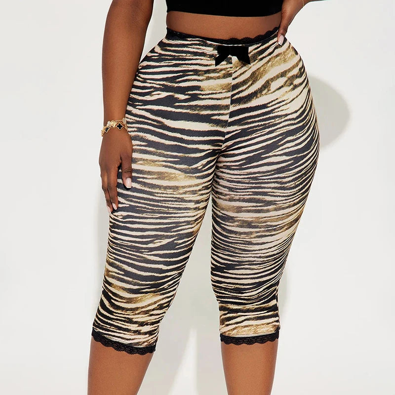 Leopard Print Capri
